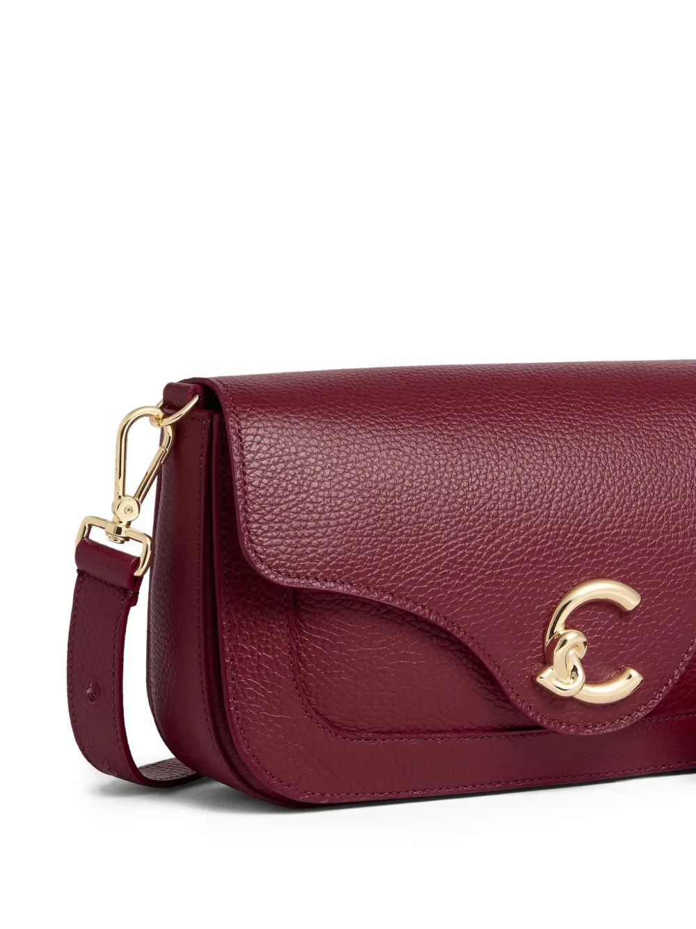 Coccinelle Medium C-me Shoulder Bag In Red