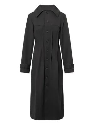 Moncler Deva トレンチコート | ブラック | FARFETCH JP