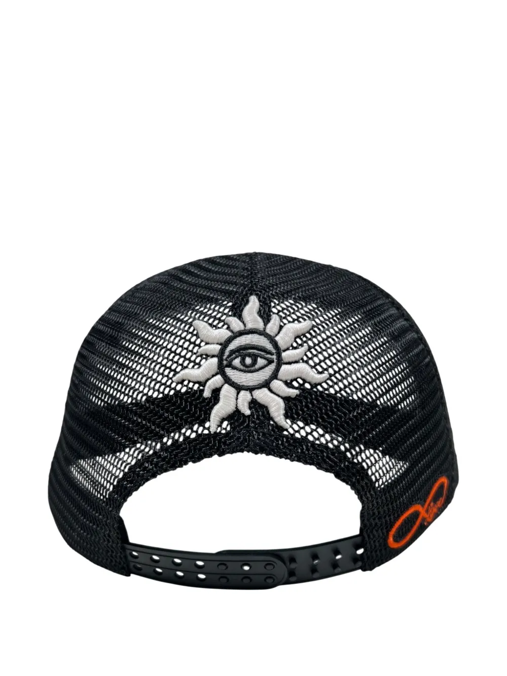 GODSPEED Truckerpet met geborduurd logo en kleurverloop - Zwart