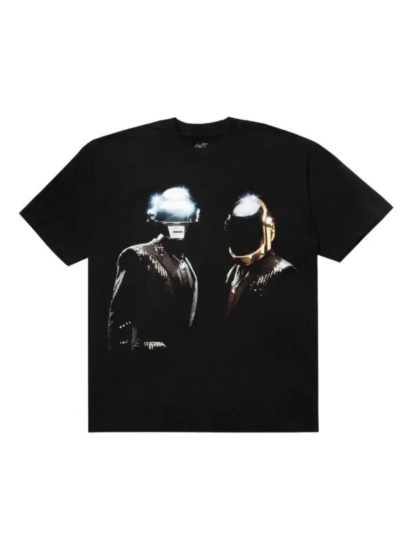 Pleasures x Daft Punk Duo Graphic T-shirt | Black | FARFETCH