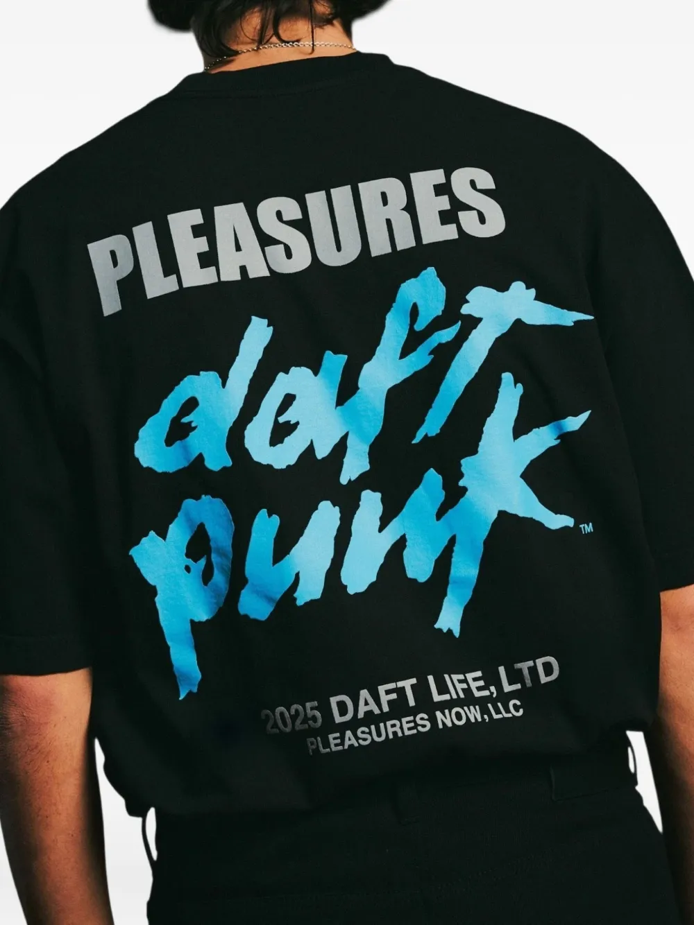 Pleasures x Daft Punk Duo T-shirt met grafische print - Zwart