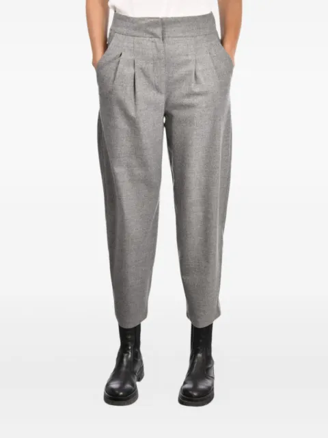Gran Sasso pantalones plisados