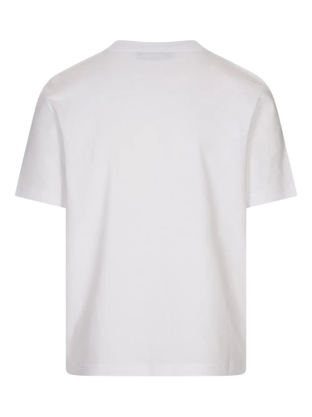 Lanvin logo-embroidered cotton T-shirt - Wit