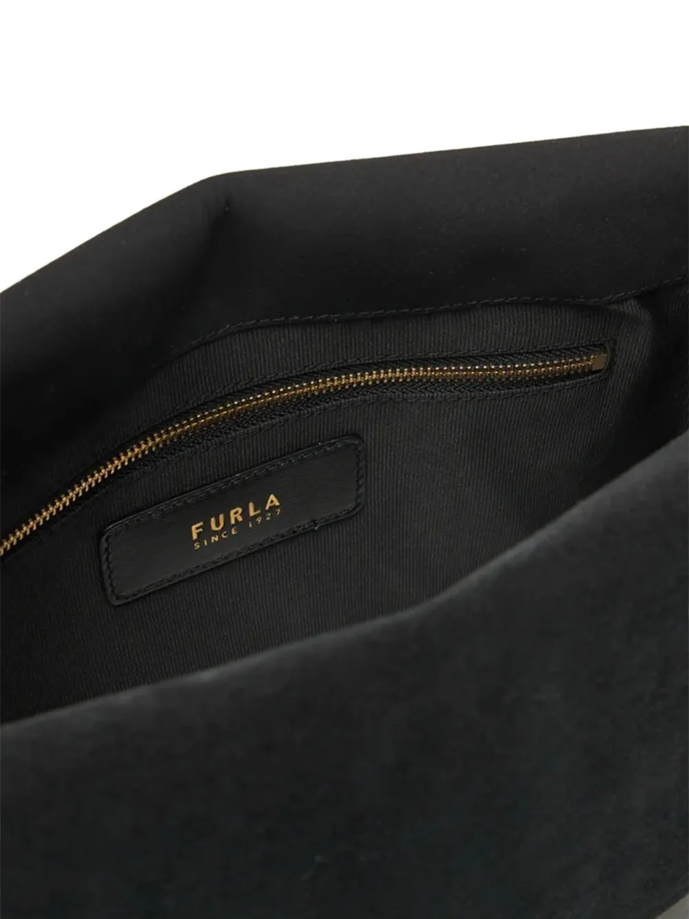 Furla Medium Domus Shoulder Bag In Black