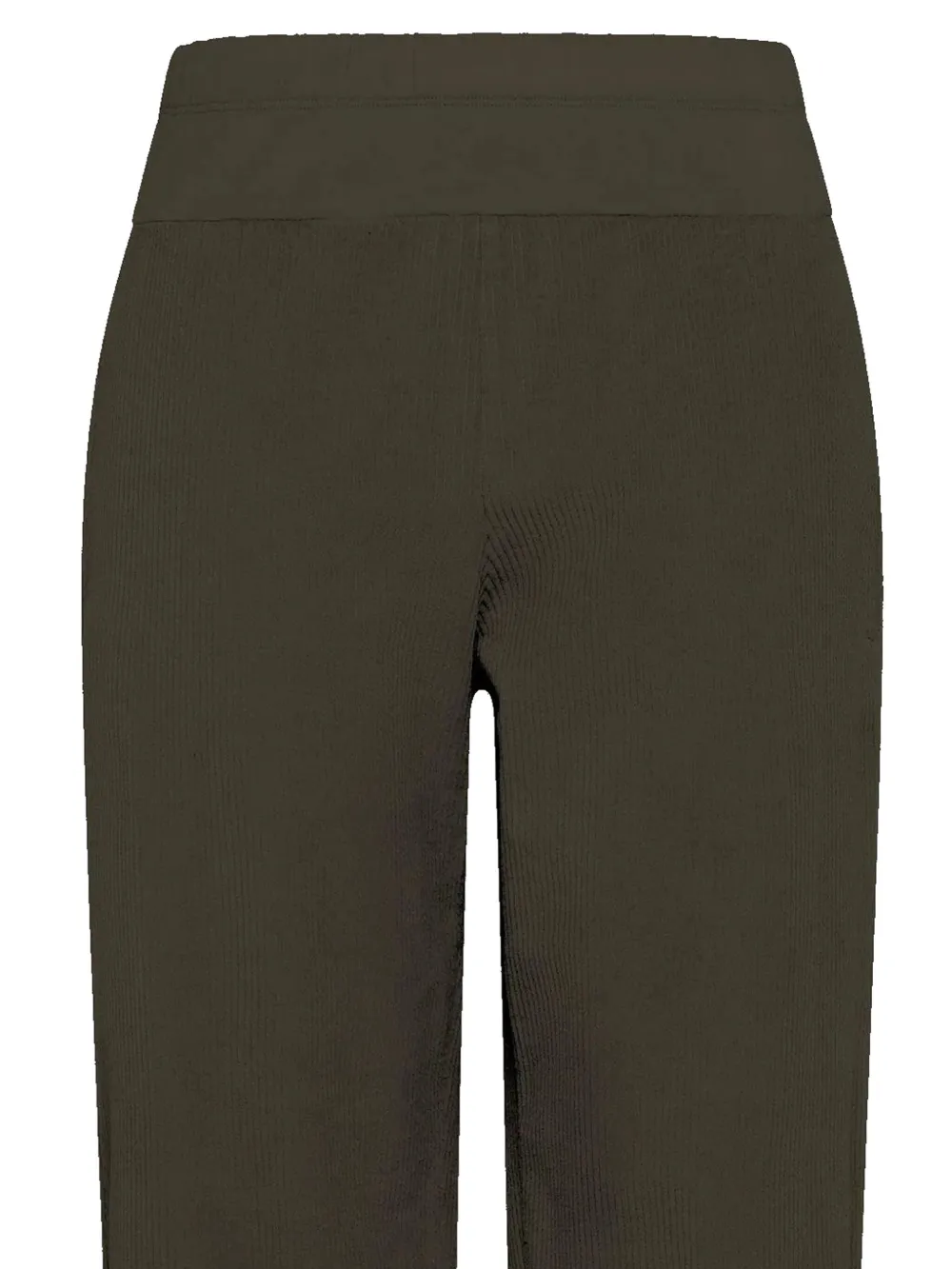 DEHA elastic-waistband trousers - Bruin