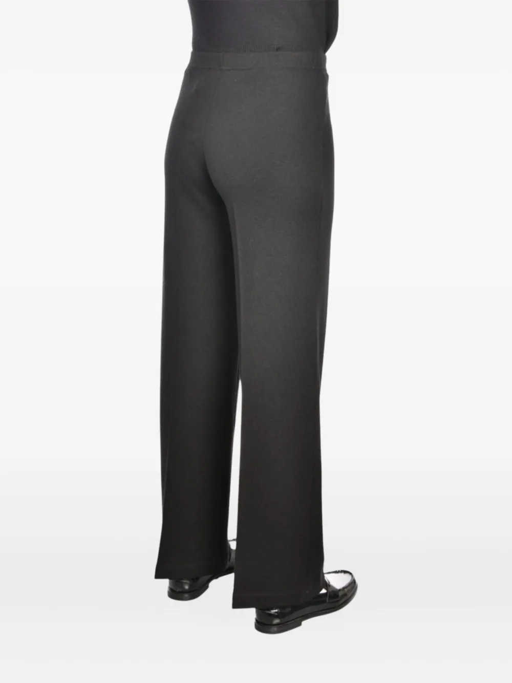 Gran Sasso Elasticated-waist Trousers In Black