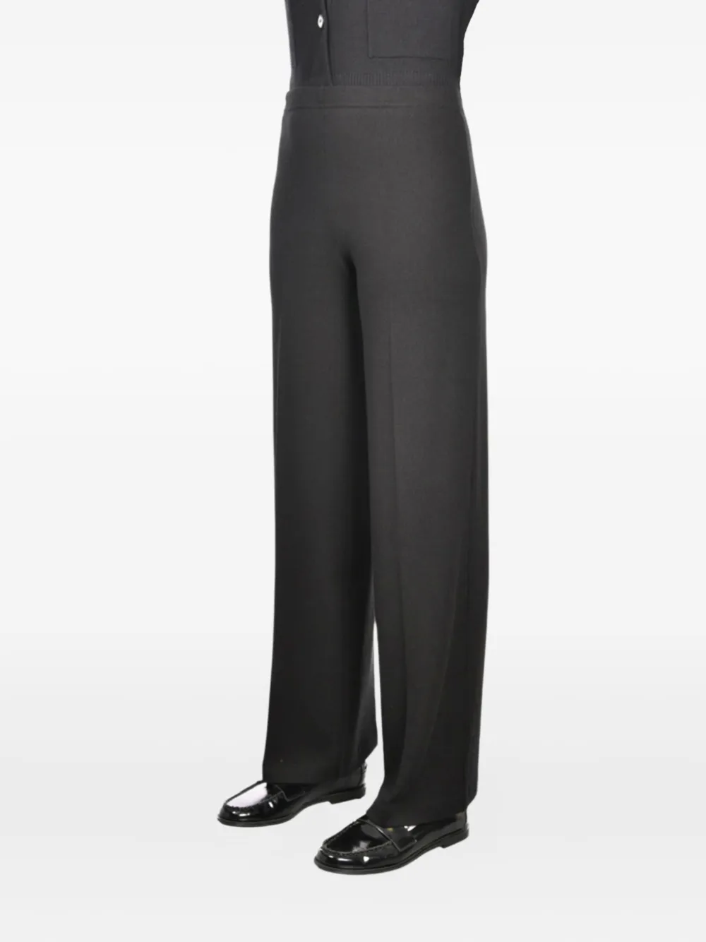 Gran Sasso elasticated-waist trousers - Zwart