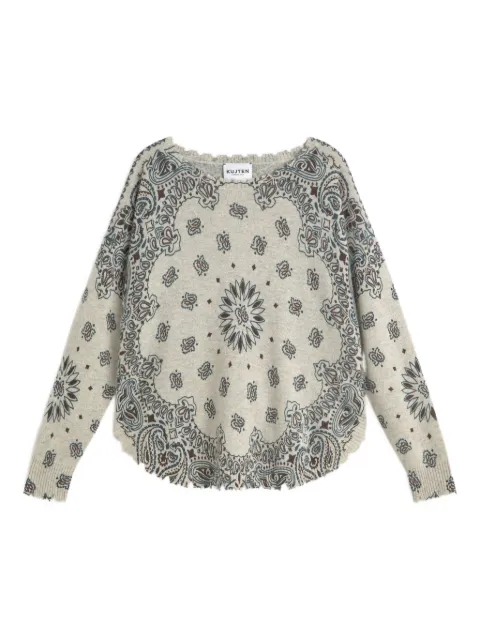 kujten pull en maille intarsia