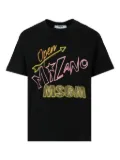 MSGM Kids embellished T-shirt - Black