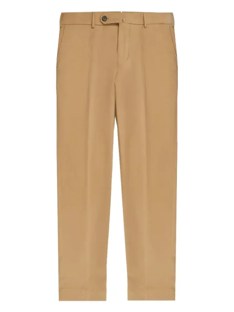 Incotex flat-front trousers