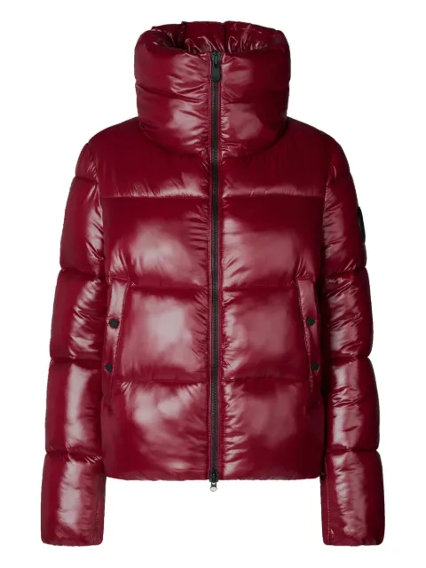 Save The Duck logo-patch padded jacket
