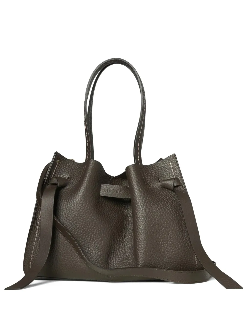 VISONA` small Vittoria tote bag | Brown | Image 1