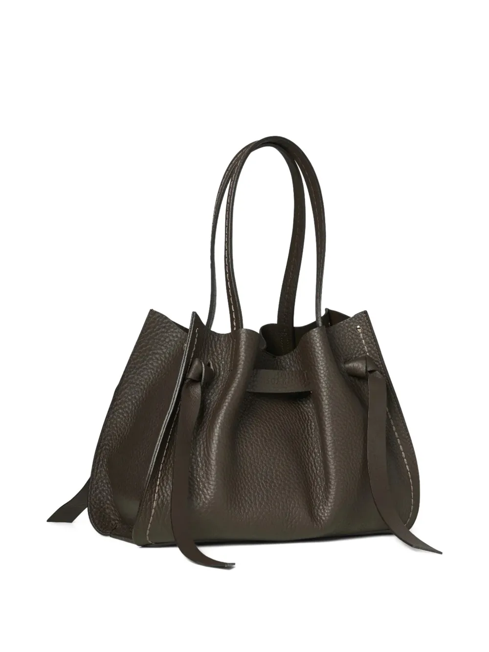 VISONA` Vittoria kleine shopper Bruin