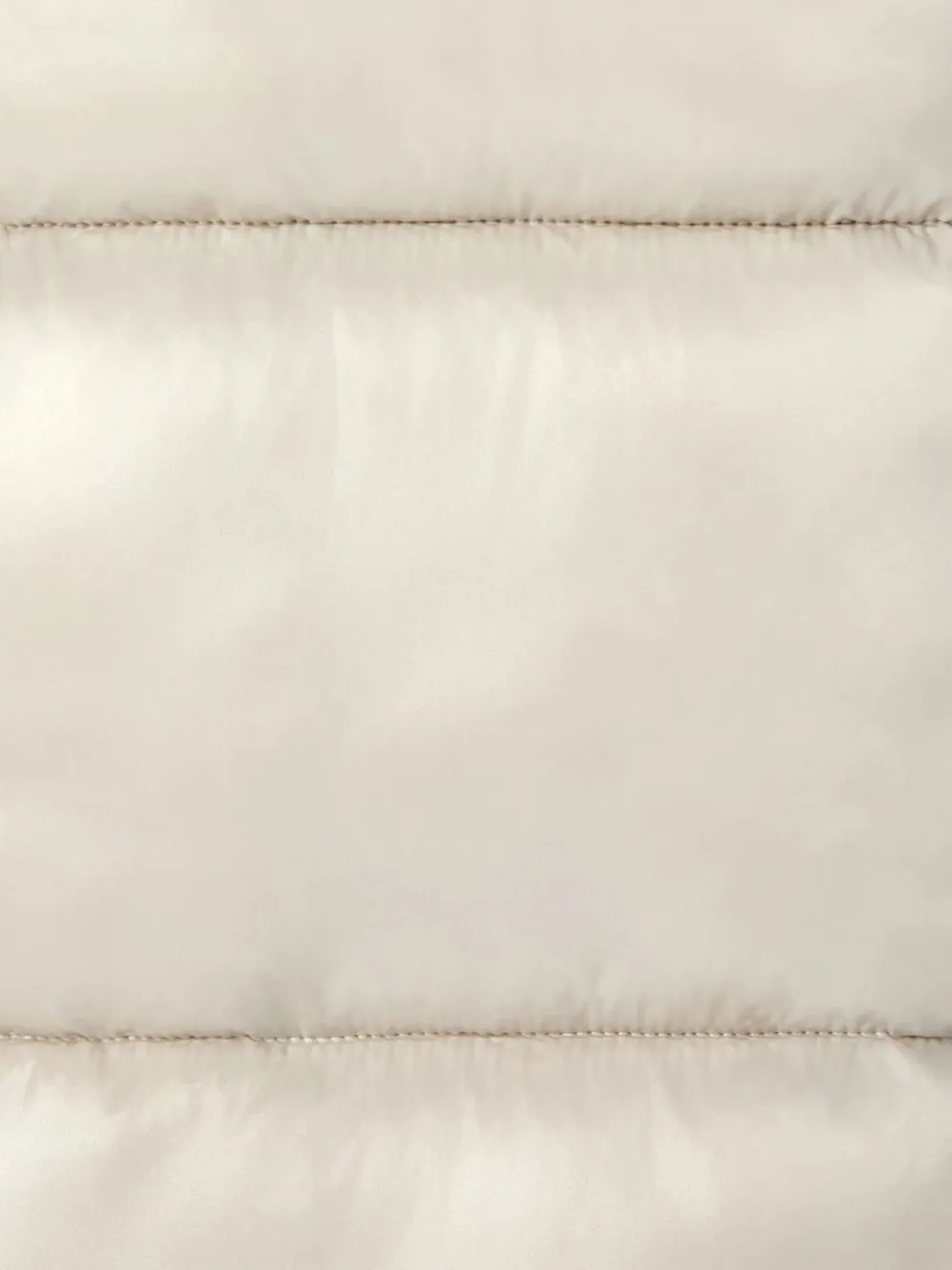 Save The Duck Padded Hooded Zip Gilet In White