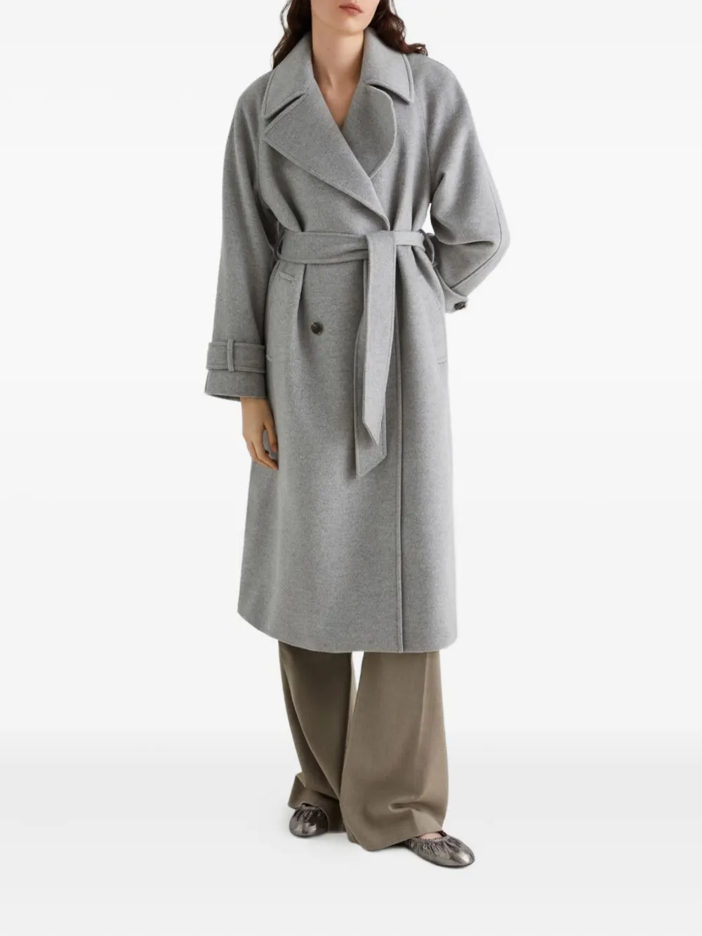 Marella Tenna belted double-breasted coat | Double Breasted & Peacoats | Image 2