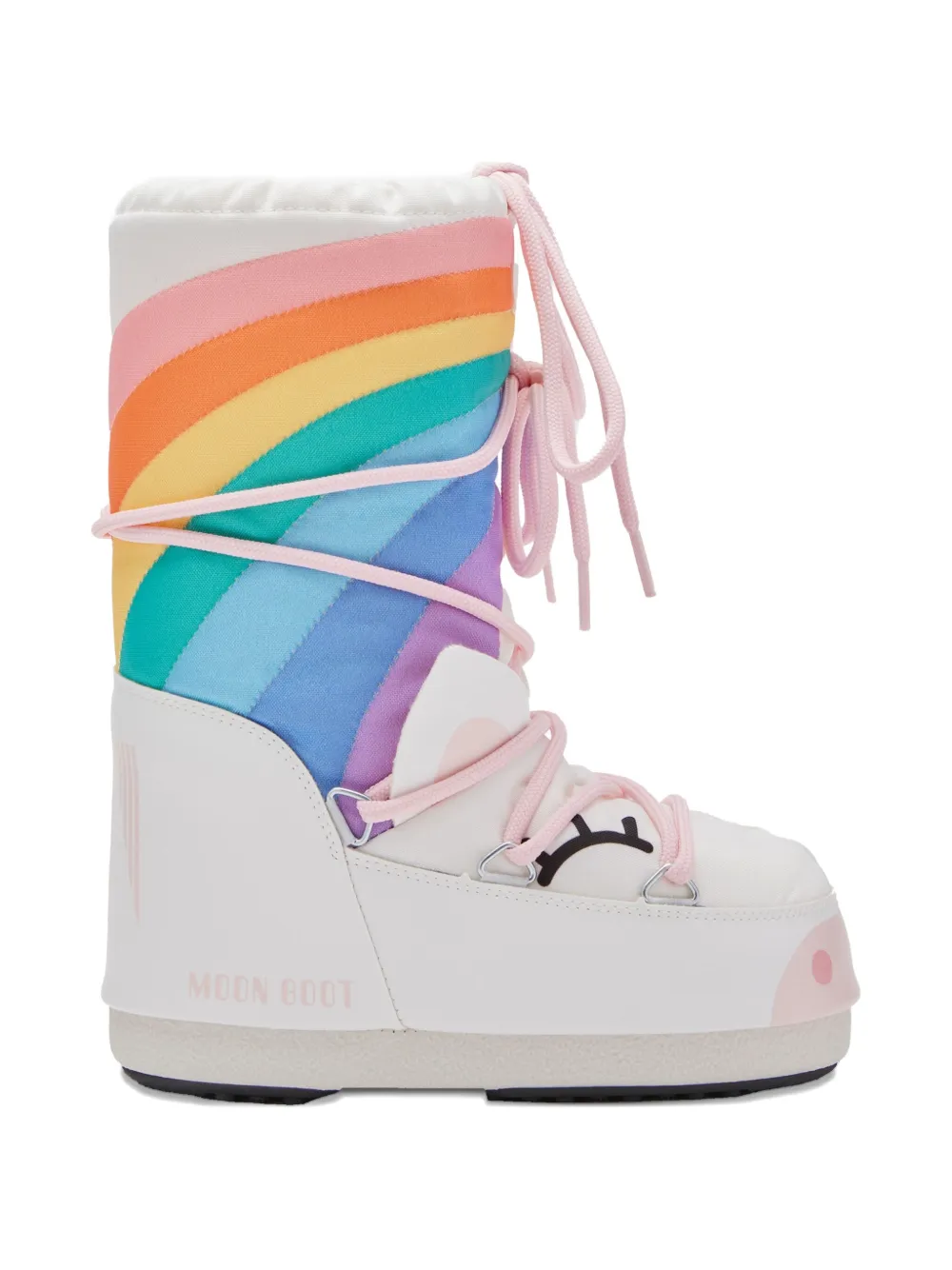 Moon Boot Kids Icon Unicorn laarzen Wit