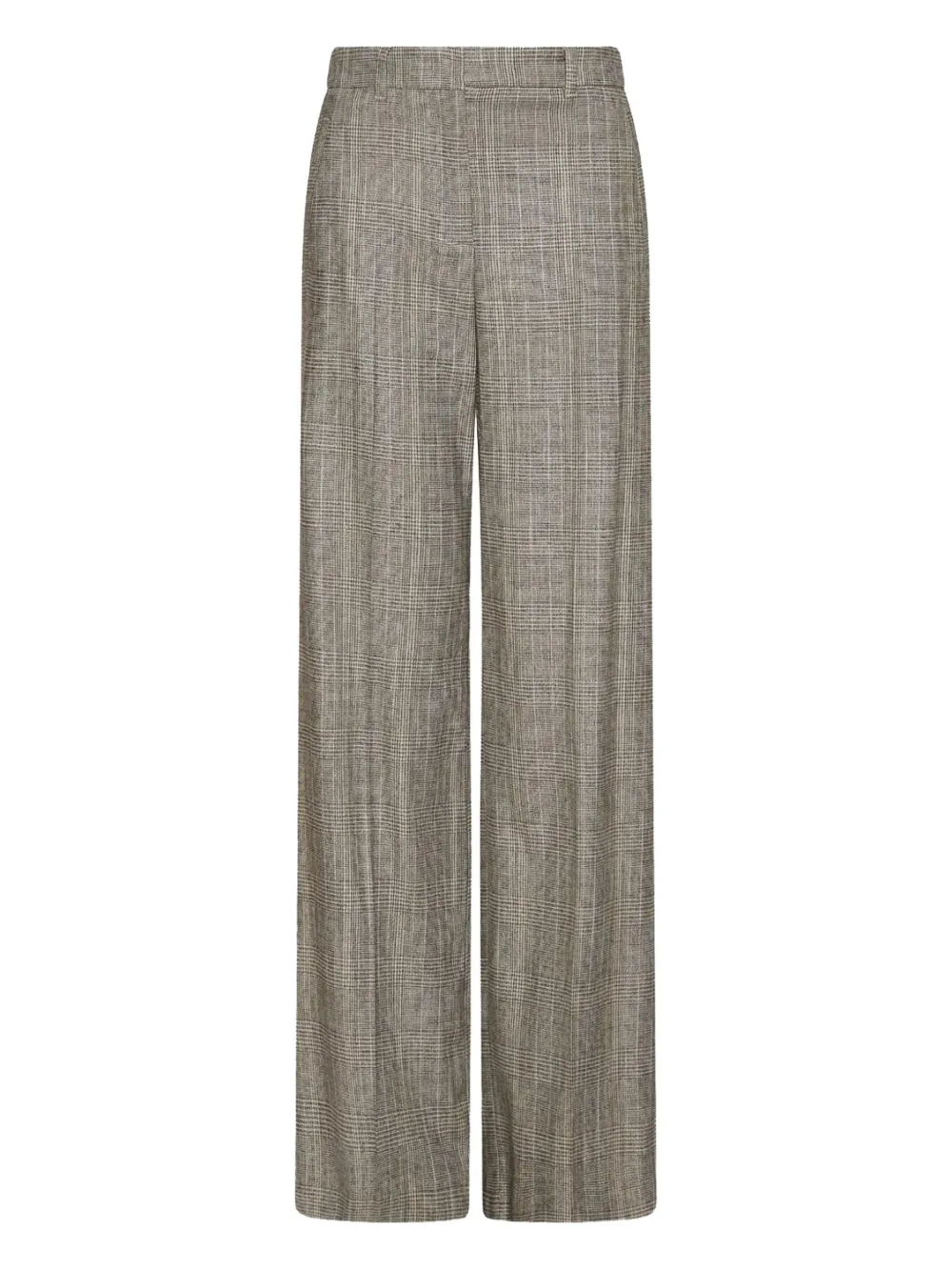 Marella TALES checked flannel trousers | Grey | Image 1