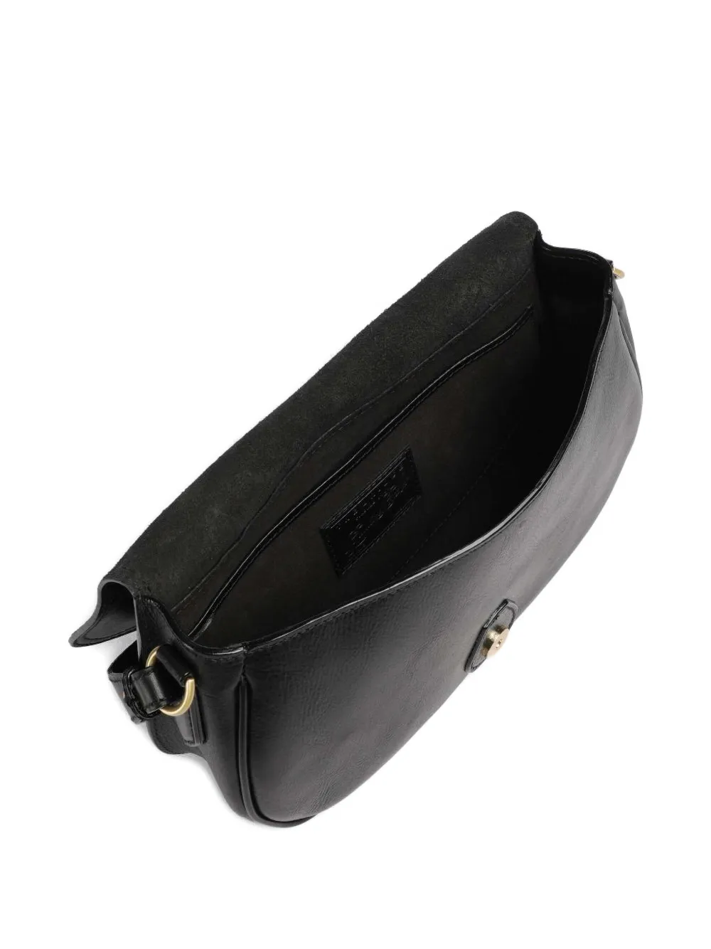 The Bridge Isadora Logo Strap Tote Bag In Burgundy