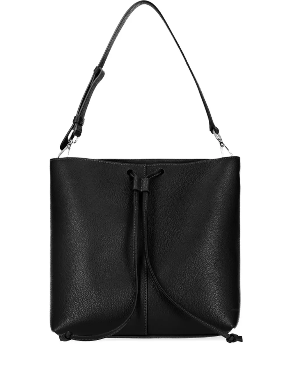 QUARZOVIVO Kiani drawstring-fastening tote bag | Black | Image 1