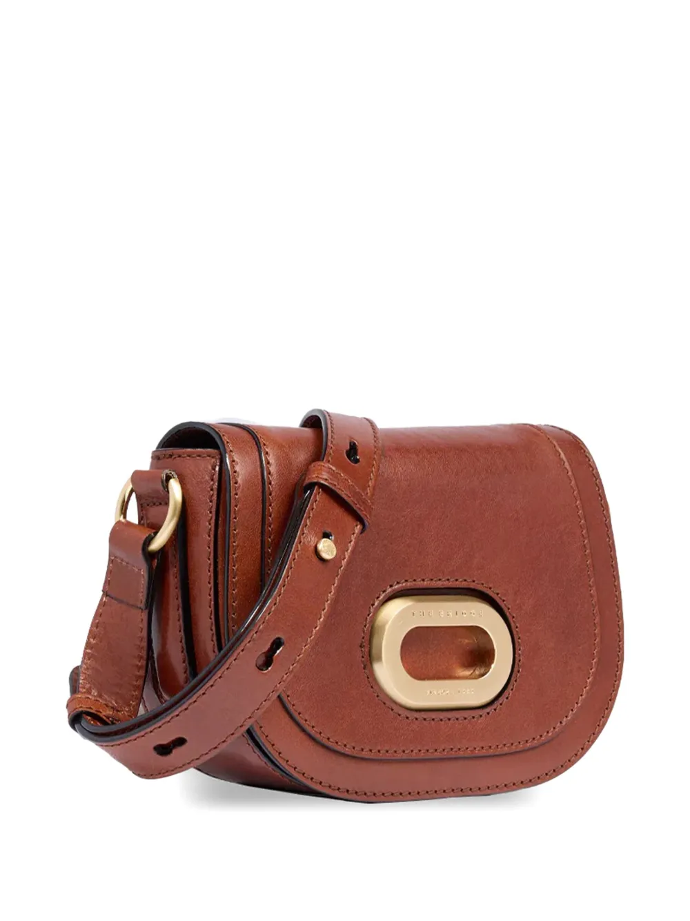 The Bridge Leather Shoulder Bag In Brown