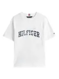 Tommy Hilfiger Junior Hilfiger logo-print T-shirt - White