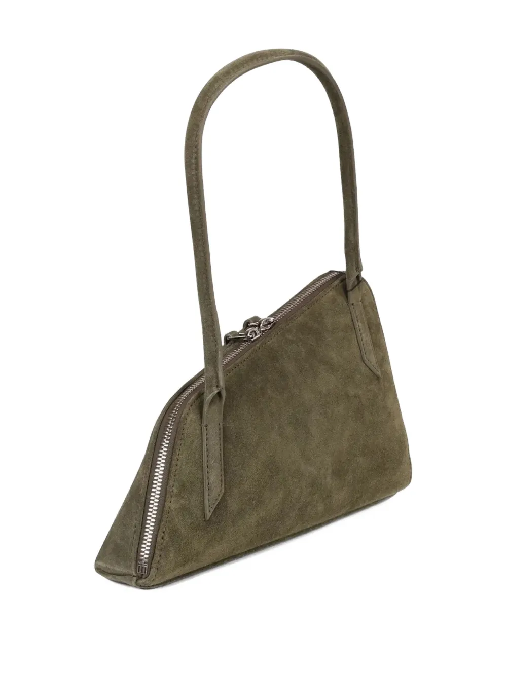 The Attico Sunrise shoulder bag - Groen