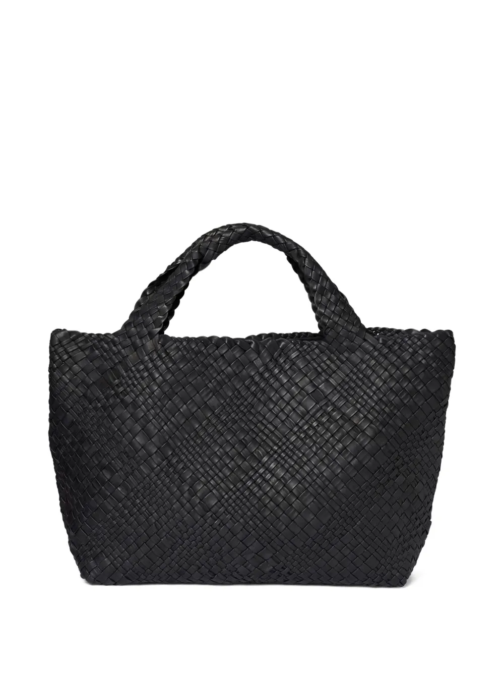 VISONA` Esmeralda leather tote bag | Black | Image 1