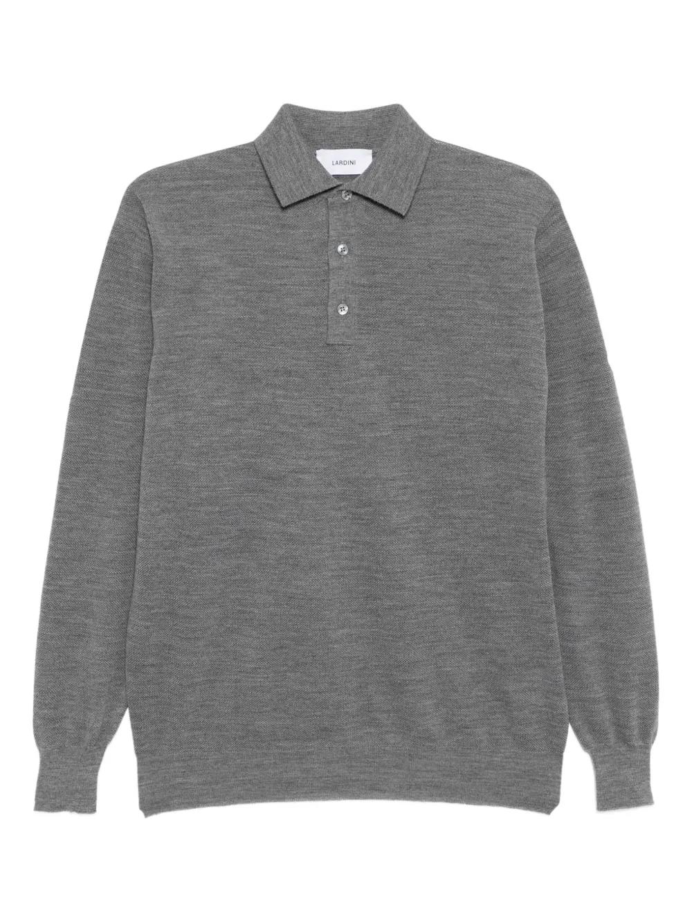 Lardini Polo in lana - Grigio
