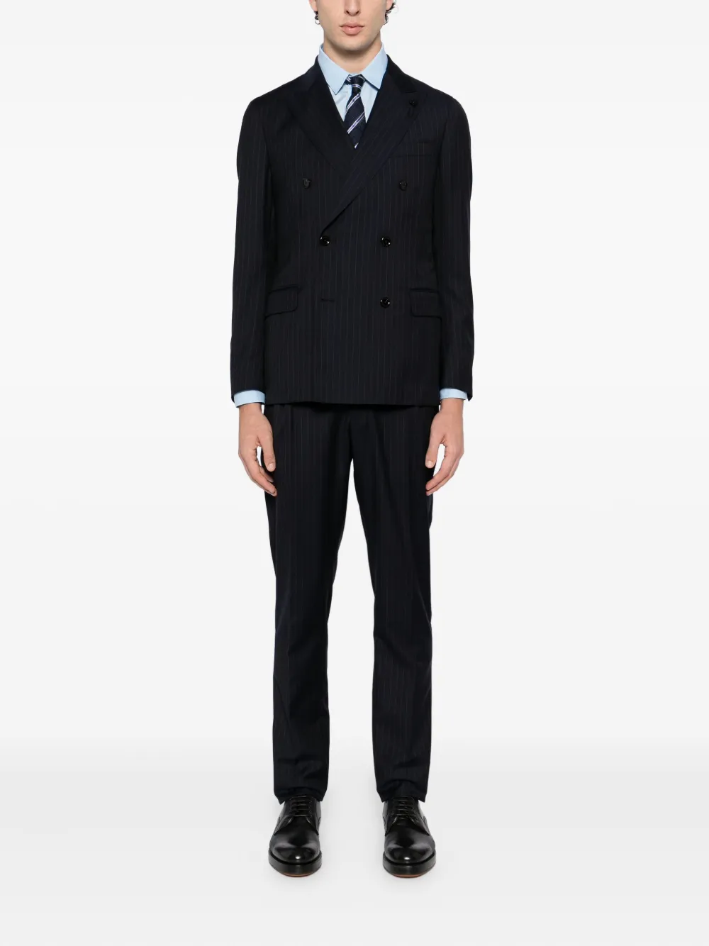 Lardini wool double-breasted suit | Double  Breasted Suits | Image 2