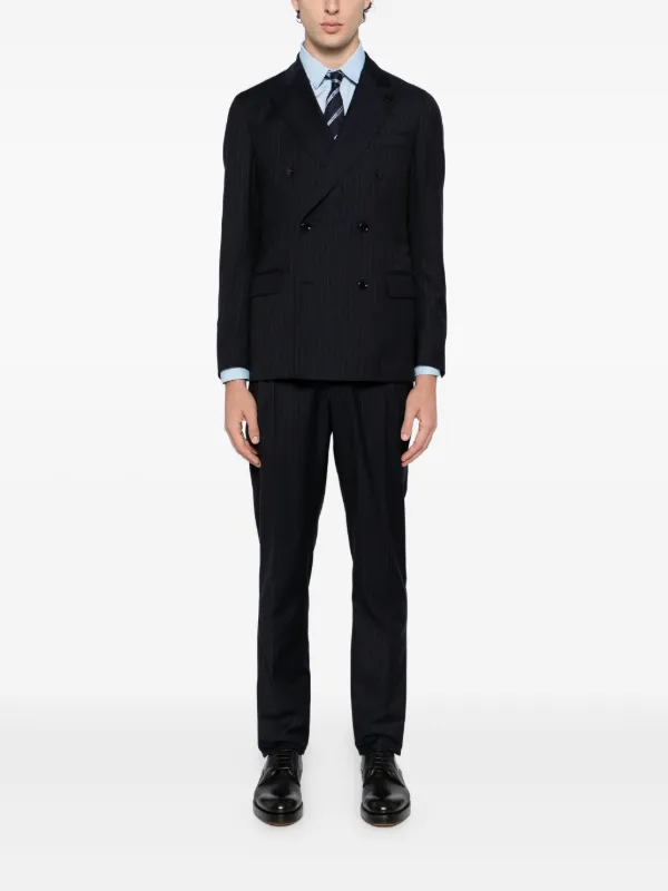 Lardini ダブルスーツ | ブルー | FARFETCH JP