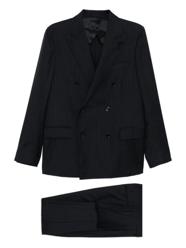 Lardini ダブルスーツ | ブルー | FARFETCH JP