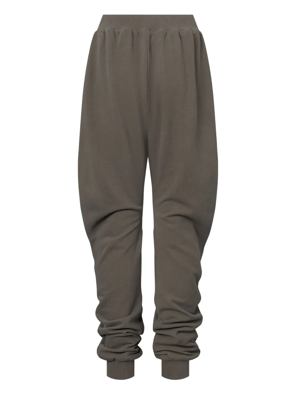 Elena Velez Panelled Drawstring Track Pants In Gray