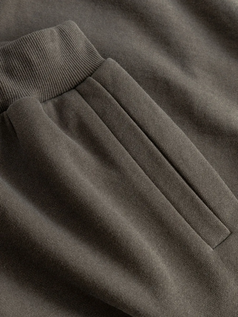 Elena Velez Panelled Drawstring Track Pants In Gray
