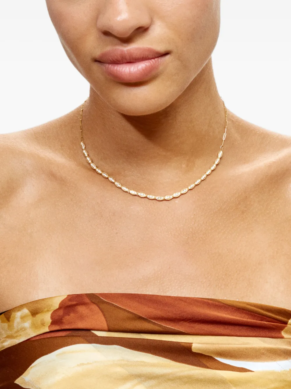 We by WHITEbIRD 18K yellow gold Maurine diamond necklace | Image 2