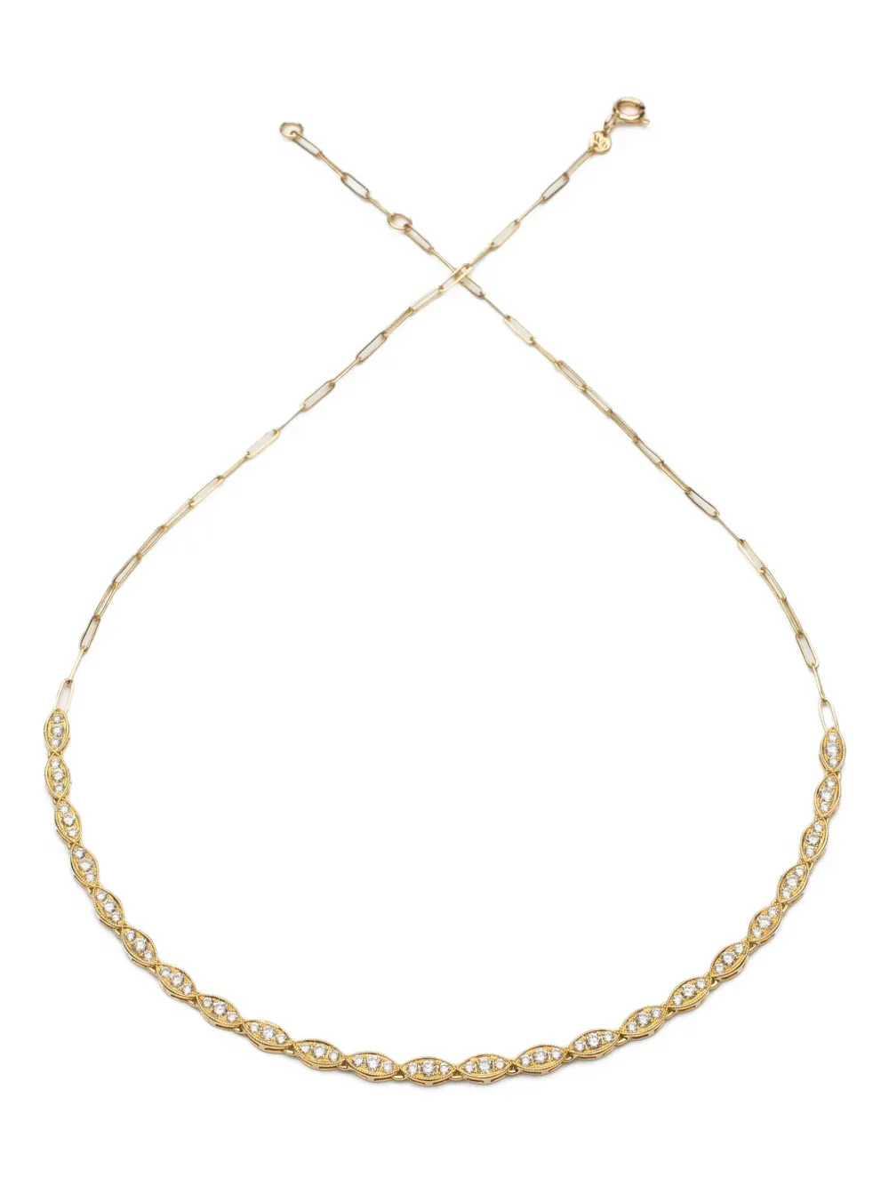 We by WHITEbIRD 18K yellow gold Maurine diamond necklace | Yellow | Image 1