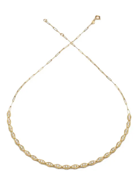 We by WHITEbIRD 18K yellow gold Maurine diamond necklace