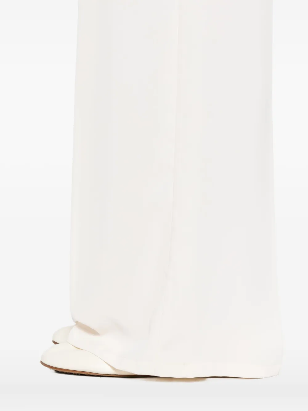 Patrizia Pepe Broek met elastische taille Beige