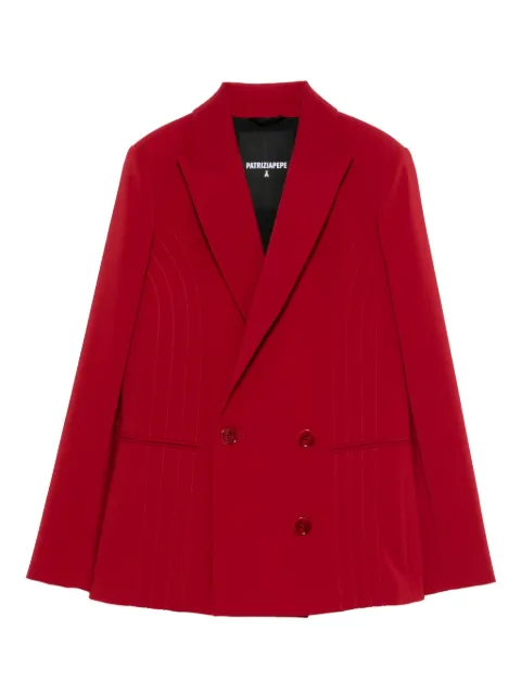 Patrizia Pepe double-breasted panelled blazer
