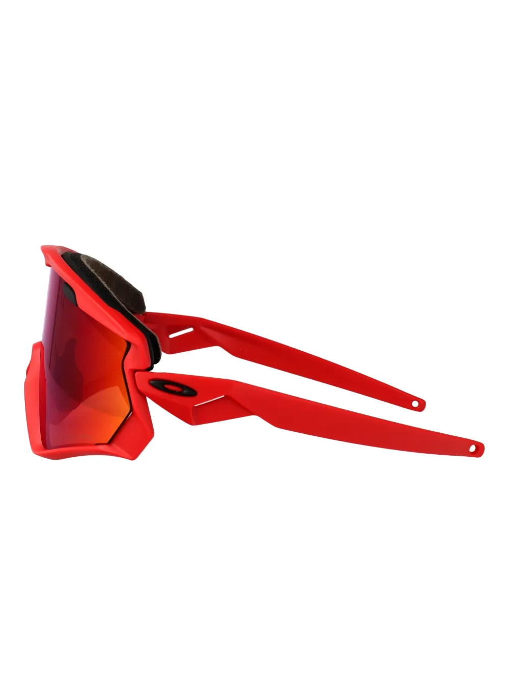 Oakley Wind Jacket 2.0 zonnebril met shield montuur Rood