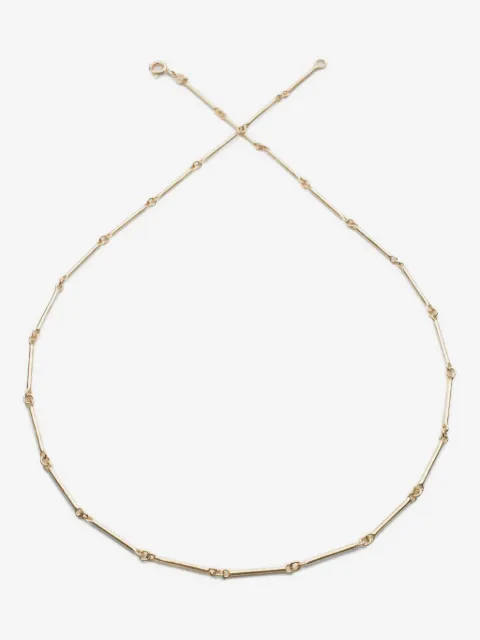 We by WHITEbIRD 14K yellow gold Yasmine neckalce