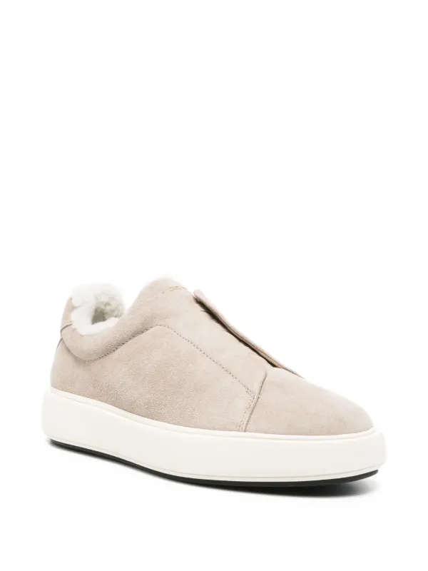 Officine Creative slip-on Shearling Sneakers Neutrals FARFETCH PH