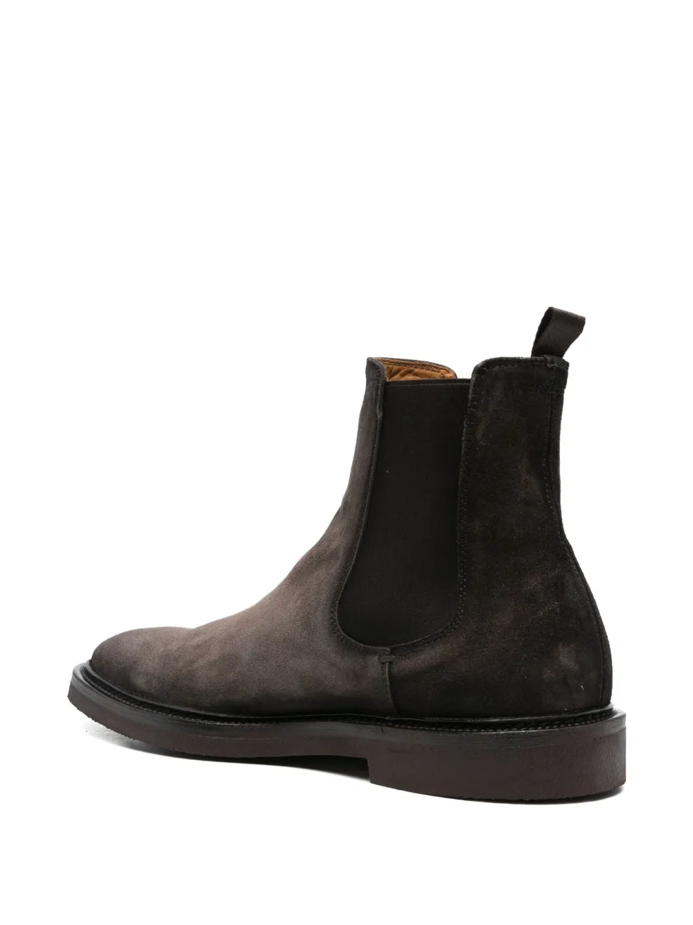 Officine Creative Laarzen met elastisch vlak Bruin