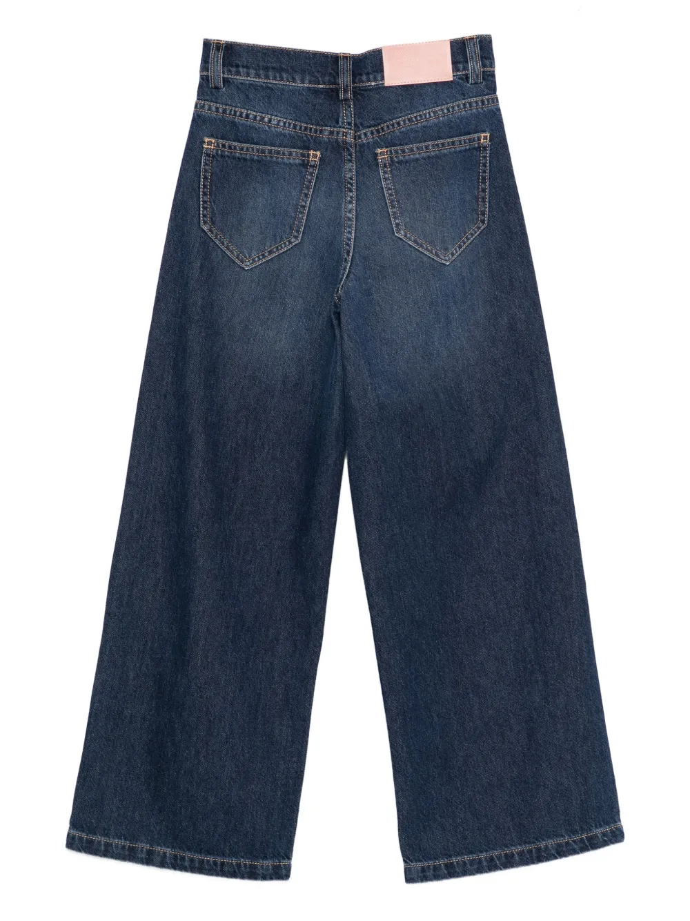 Elisabetta Franchi La Mia Bambina logo-print jeans | Teen Girl Clothing | Image 2