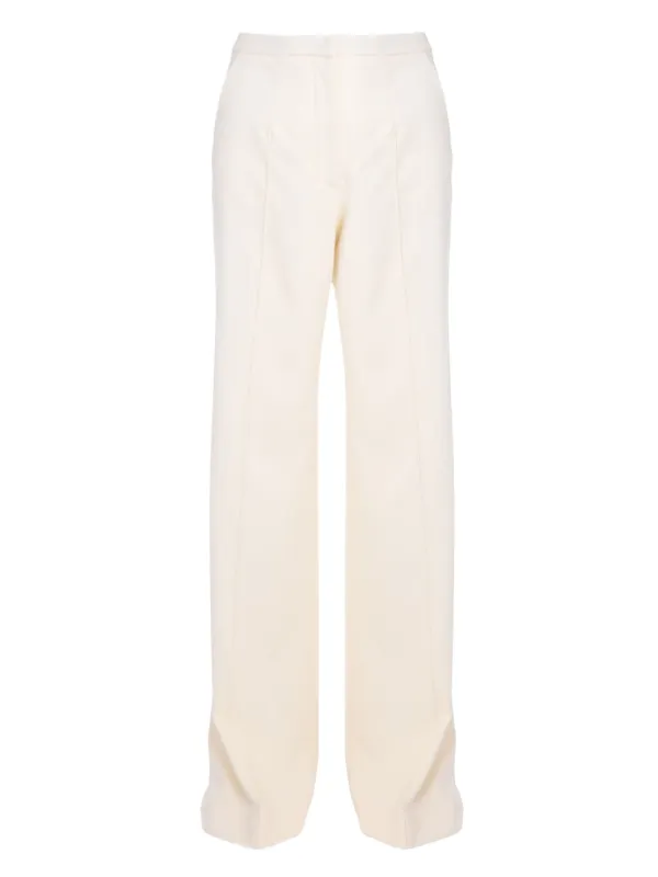 Costarellos Wool-blend Trousers in Neutrals