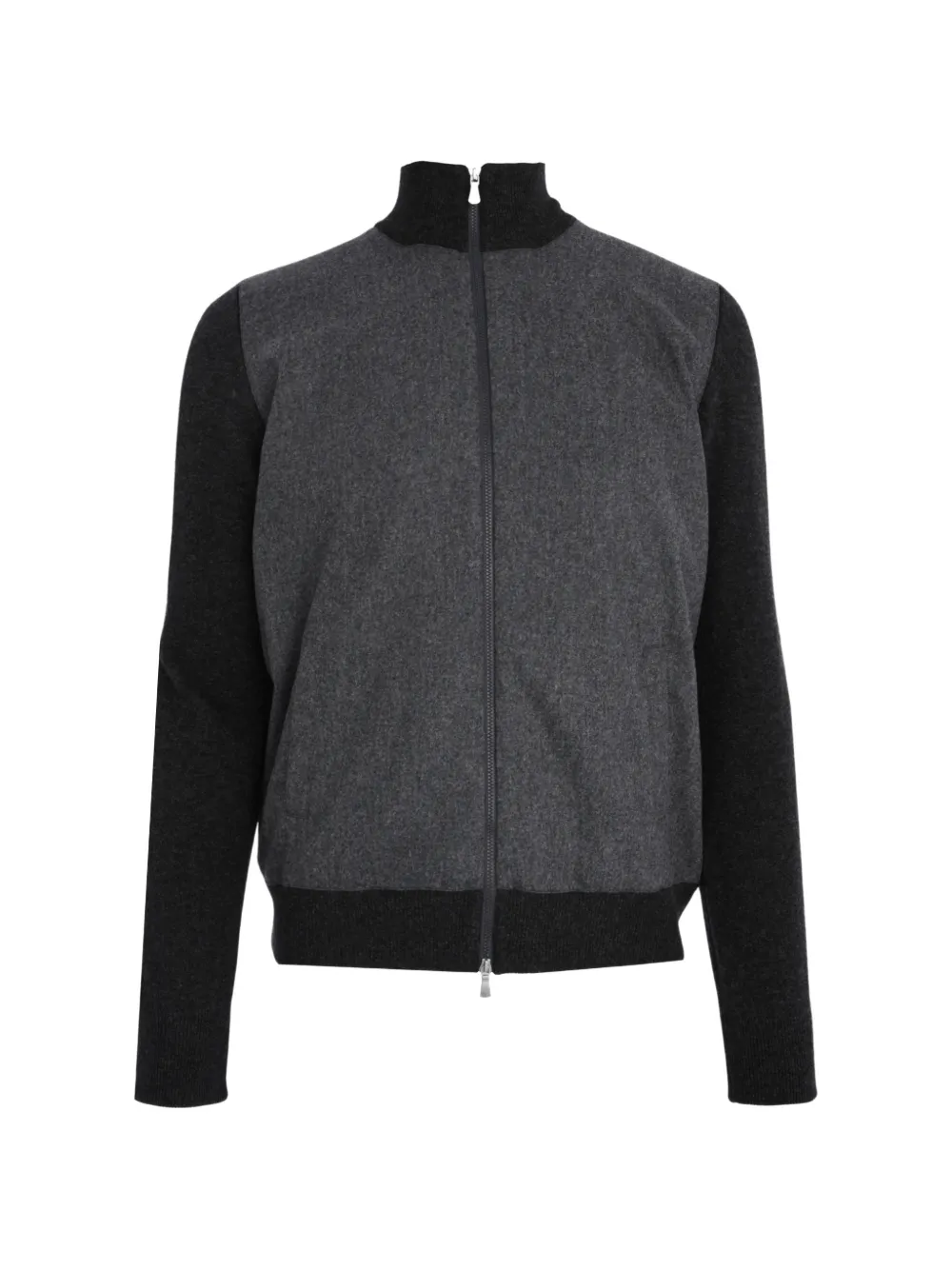 Gran Sasso zip-fastening long-sleeve jacket - Grigio