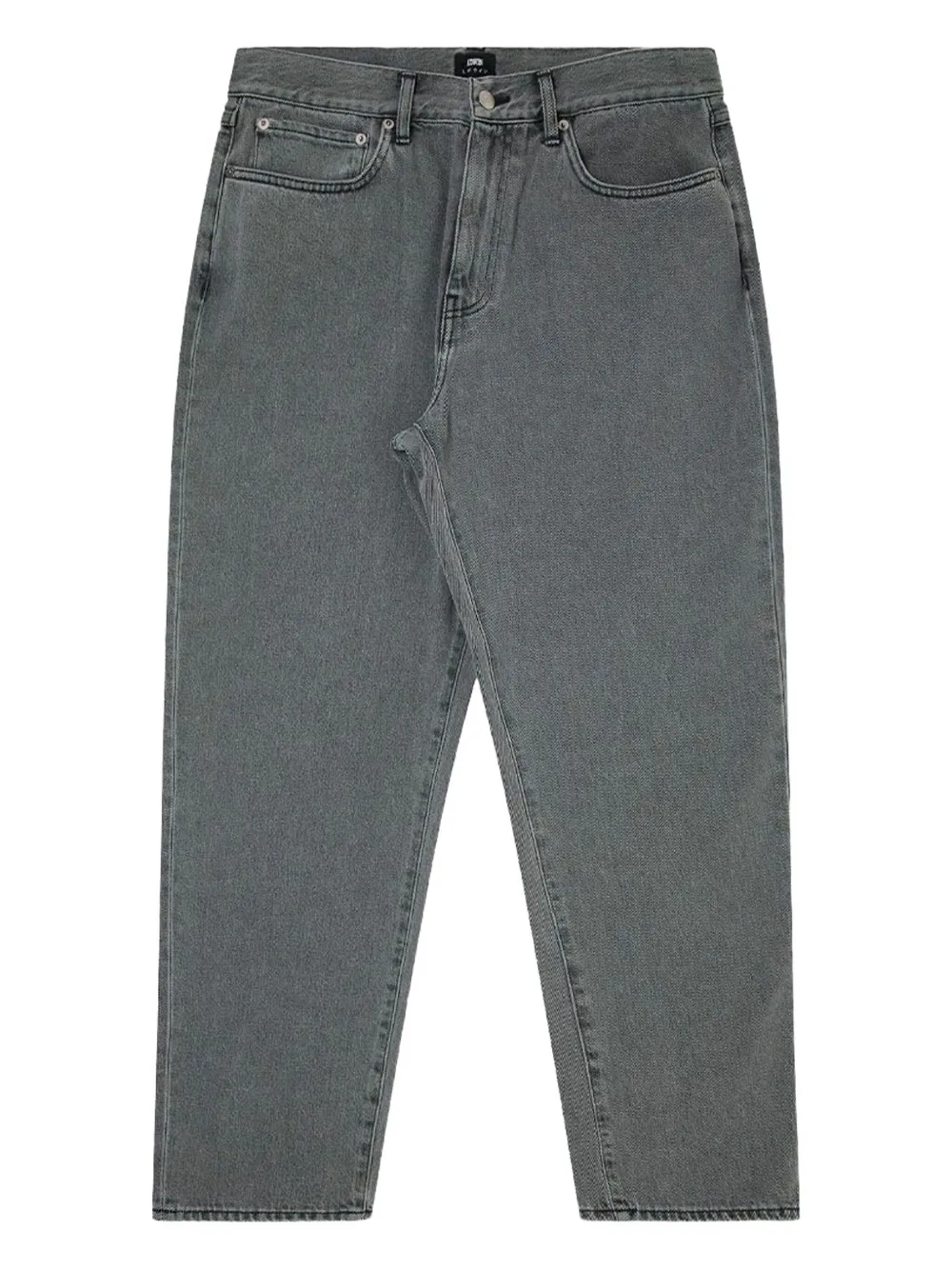 Edwin Straight-leg Cotton Jeans In Gray