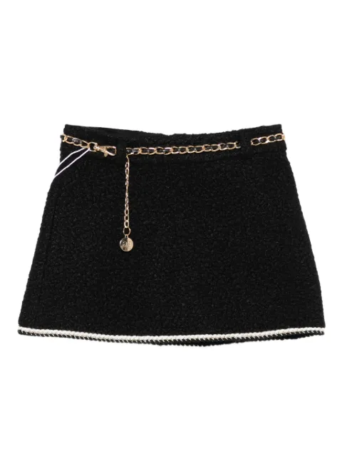 Abel & Lula chain-belt skirt