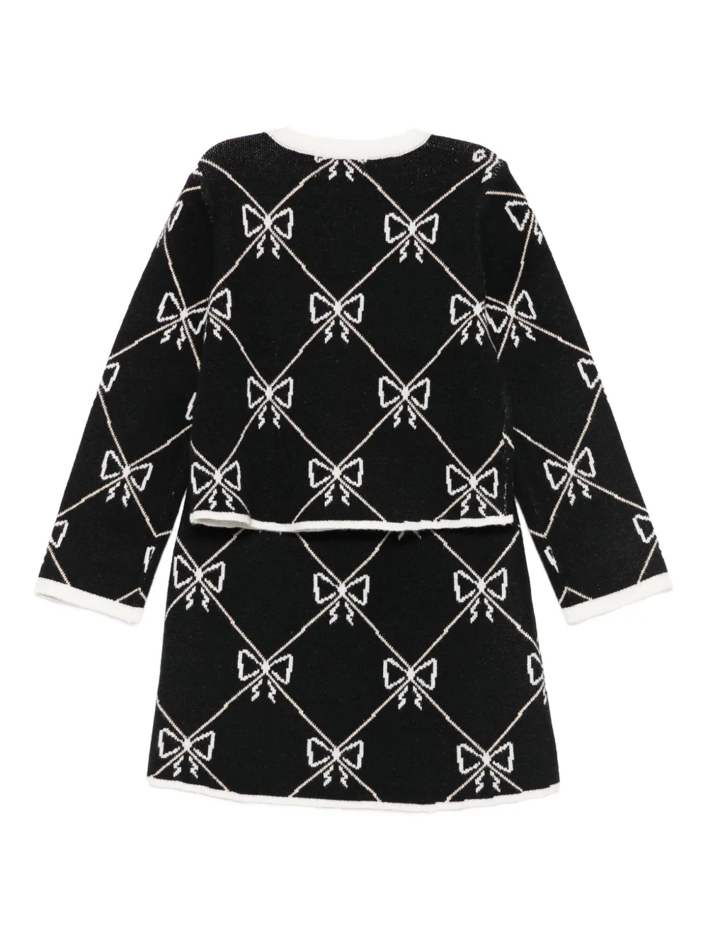 Abel & Lula bow-pattern tracksuit (set of two) | Tracksuit Sets | Image 2