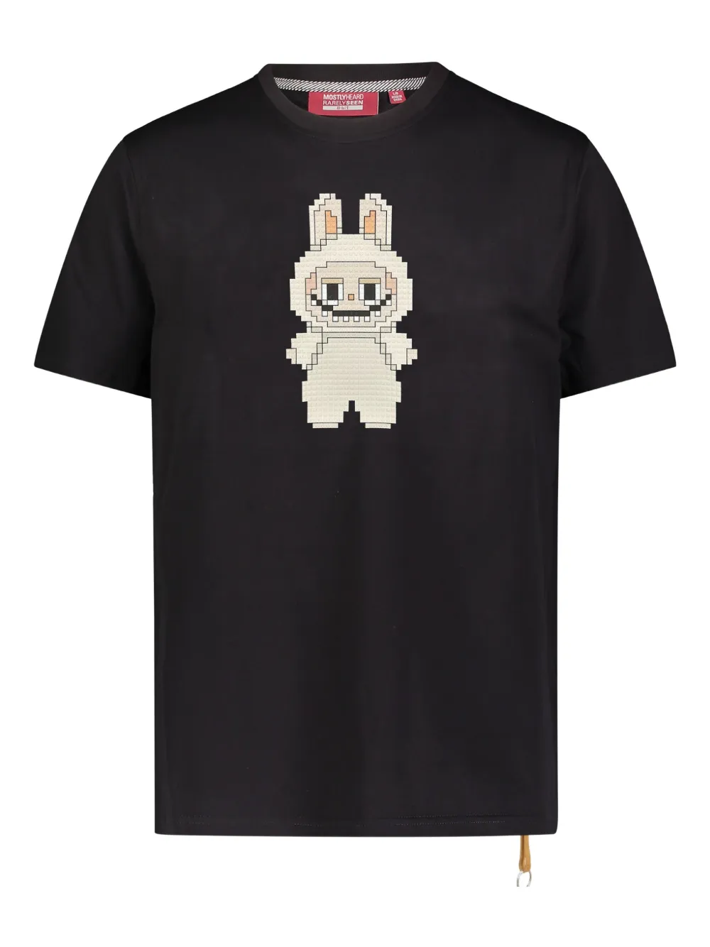 Mostly Heard Rarely Seen 8-Bit cotton T-shirt | Black | Image 1