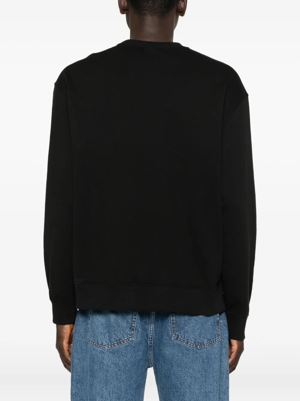 Calvin Klein Sweater met logoprint Zwart